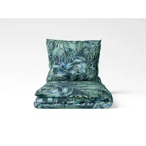 Saténové povlečení Duhový tropic 140x200+70x90