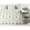 Bavlněné povlečení Zelené listy 140x200+70x90
