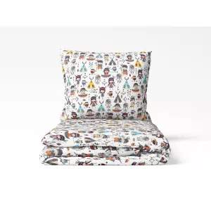 Dětské bavlněné povlečení Indiáni 140x200+70x90