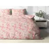 Bavlněné povlečení Ptáčci s květinami 140x200+70x90