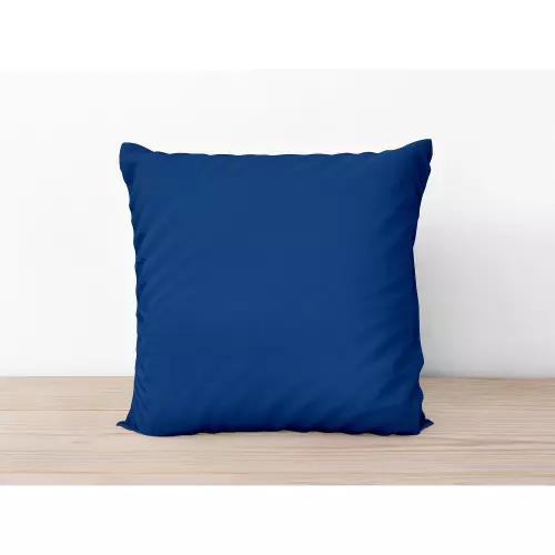 Bavlněný povlak na polštář Královsky modrý 40x40