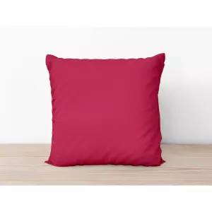 Bavlněný povlak na polštář Malinový 50x70
