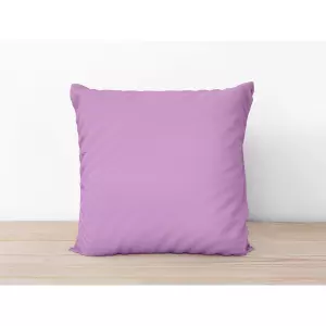Bavlněný povlak na polštář Světle fialový 45x45
