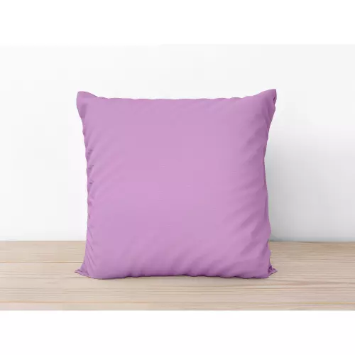 Bavlněný povlak na polštář Světle fialový 40x60