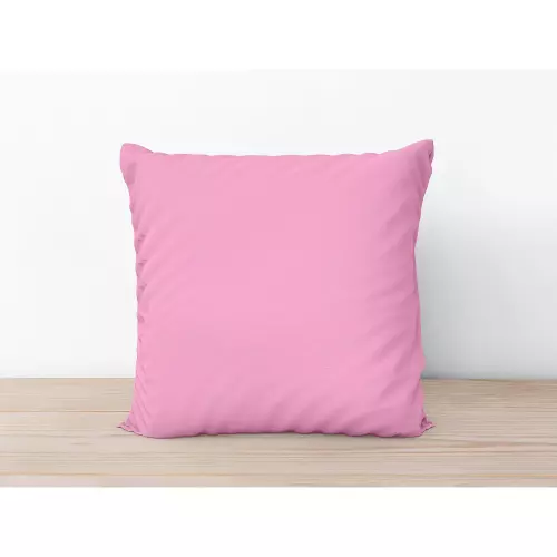 Bavlněný povlak na polštář Růžový 50x50