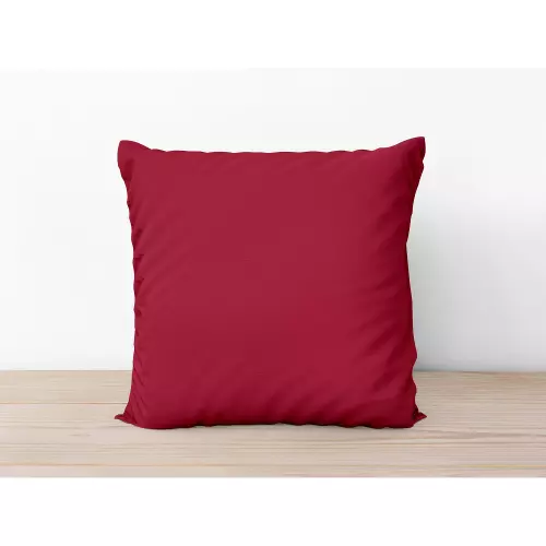 Bavlněný povlak na polštář Vínový 40x40