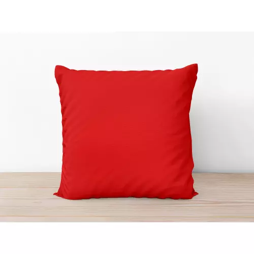 Bavlněný povlak na polštář Červený 50x70