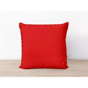 Bavlněný povlak na polštář Červený 40x40