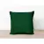 Bavlněný povlak na polštář Tmavě zelený - 70x90