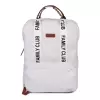 Přebalovací batoh Family Club Signature Teddy Off White