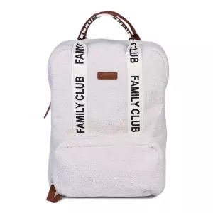 Přebalovací batoh Family Club Signature Teddy Off White