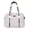 Přebalovací taška Mommy Club Signature Teddy Off White