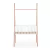 Postýlka Tipi dřevěná + stojan na oblečení