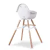 Židlička 2v1 Evolu 2 Natural / White
