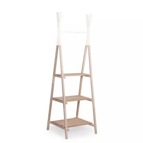 Stojan na oblečení Tipi dřevěný Big