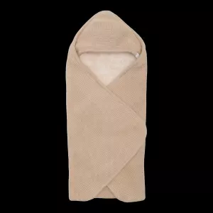 Deka zavinovací pletená 75x75cm Beige