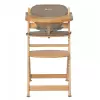Timba židlička rostoucí Natural Wood s podložkou