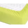 Nepropustné froté prostěradlo s napínací gumou - světle zelené 90x200