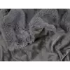 Luxusní deka - tmavě šedá - 150x200
