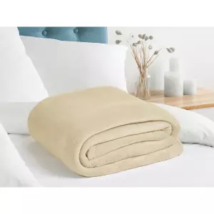 Luxusní deka Mikro LUX - vanilková - 200x230