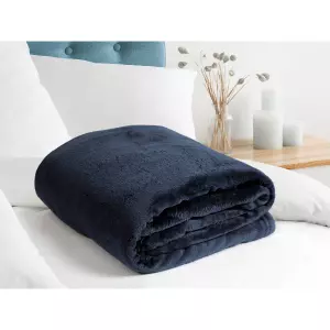 Luxusní deka Mikro LUX - tmavě modrá - 200x230