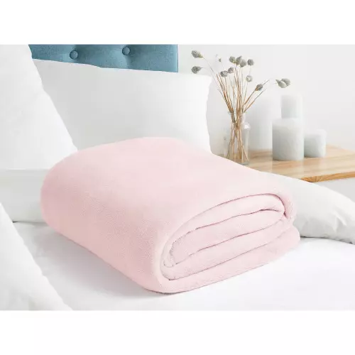 Luxusní deka Mikro LUX - světle růžová - 200x230