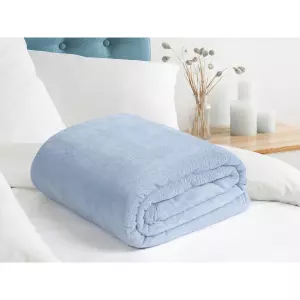 Luxusní deka Mikro LUX - světle modrá - 200x230