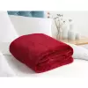 Deka Mikroflanel - červená - 150x200