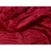 Deka Mikroflanel - červená - 150x200