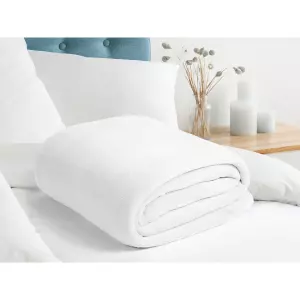 Deka Mikroflanel - bílá - 150x200