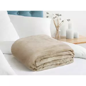 Deka Mikroflanel - béžová - 150x200