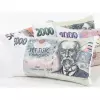 Polštář 3D bankovka 5000 Kč - 30x50