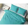 Bavlněné povlečení - tyrkysové 140x200+70x90