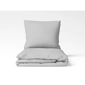 Bavlněné povlečení - světle šedé 140x200+70x90