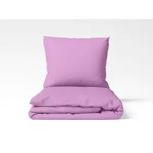 Bavlněné povlečení - světle fialové 140x200+70x90
