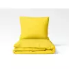 Bavlněné povlečení - žluté 140x200+70x90