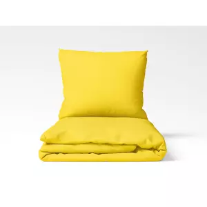 Bavlněné povlečení - žluté 140x200+70x90