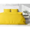 Bavlněné povlečení - žluté 140x200+70x90