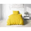 Bavlněné povlečení - žluté 140x200+70x90