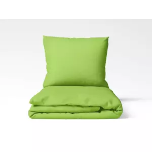 Bavlněné povlečení - zelené 140x200+70x90