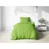 Bavlněné povlečení - zelené 140x200+70x90