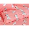 Dětské bavlněné povlečení - dalmatin na růžové - do postýlky 90x140+40x60