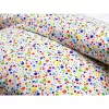 Dětské bavlněné povlečení - barevné tečky a puntíky 140x200+70x90