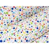 Dětské bavlněné povlečení - barevné tečky a puntíky 140x200+70x90