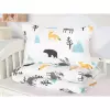 Dětské bavlněné povlečení - polární zvířata - do postýlky 90x130+40x60