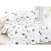Dětské bavlněné povlečení - polární zvířata 140x200+70x90