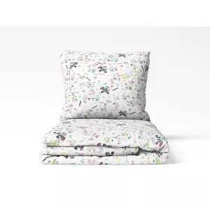 Dětské bavlněné povlečení - omalovánky - do postýlky 90x140+40x60