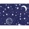 Dětské bavlněné povlečení - noční obloha - do postýlky 90x135+40x60