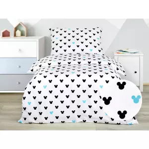 Dětské bavlněné povlečení - Mickey mouse tyrkys 140x200+70x90