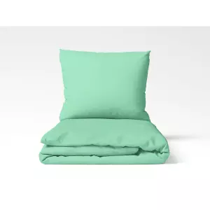Bavlněné povlečení - mintové 140x200+70x90